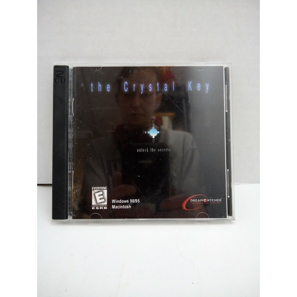Crystal Key 2 CDs Adventure Quest Vintage Video Game 1999 PC Win 98/95 & Mac